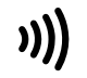Contactless payments symbol